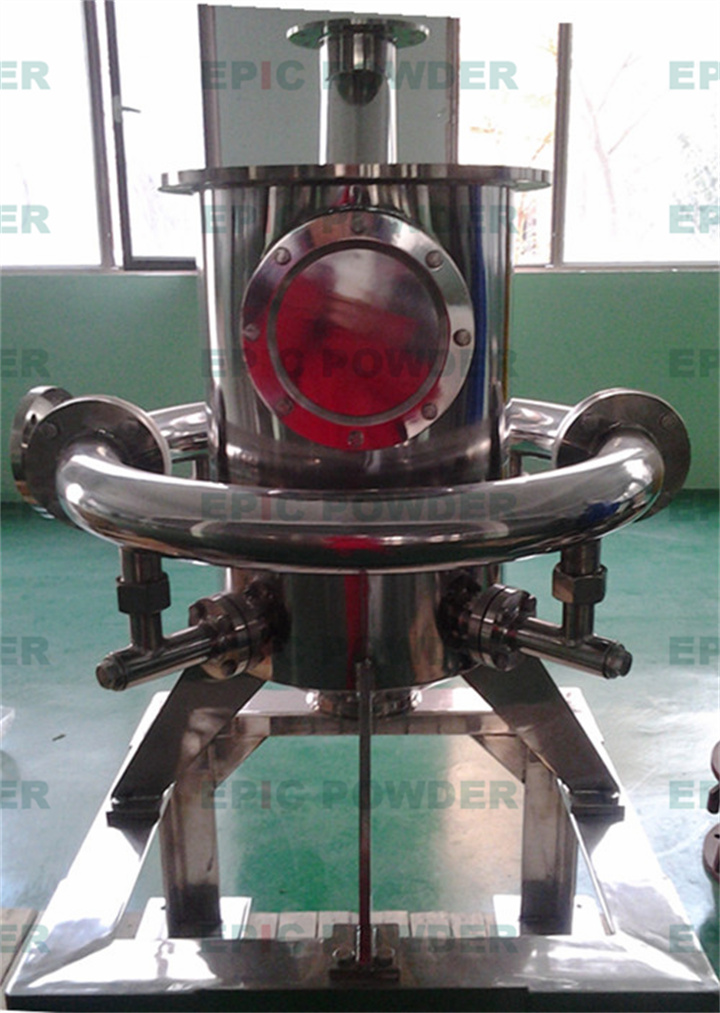 小型對(duì)撞式氣流粉碎機(jī)